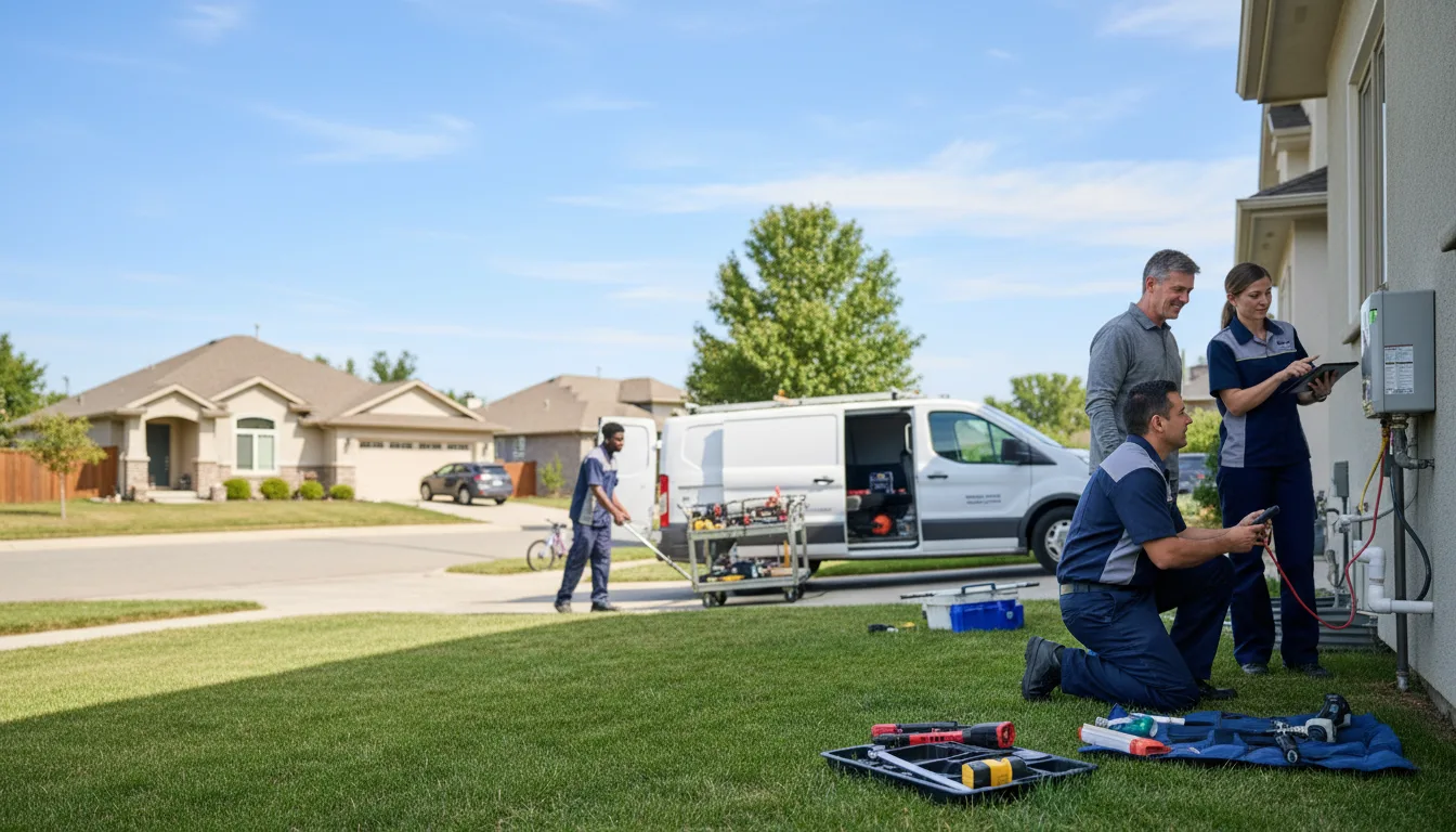Tankless water heater service in Sherwood, AR